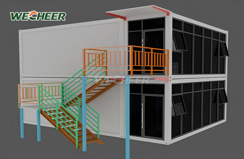 Container Fold Out House
